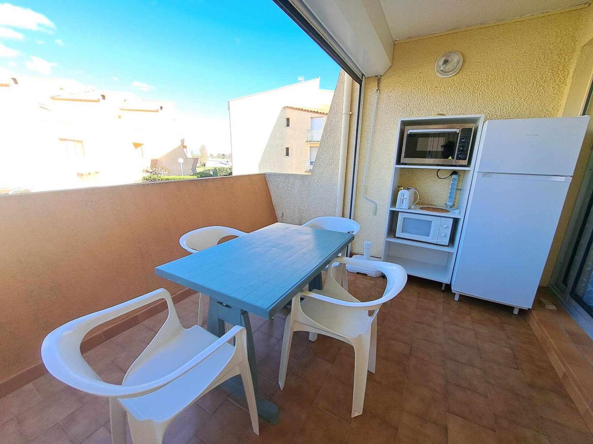 Studio Cosy 4 Pers Avec Terrasse, Parking Securise, Proche Commerces A Marseillan - Fr-1-326-591 Exterior photo